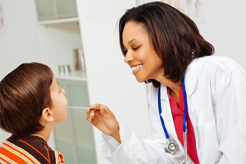 Pediatrician checkup